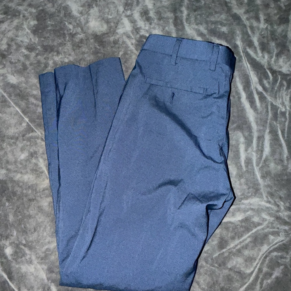 Mens Louis Raphael Classic Navy Dress Pants Size 33x30